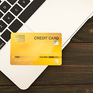 credit card online