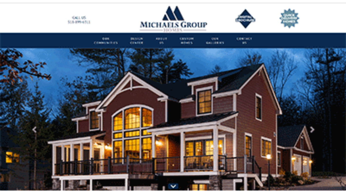 Michaels Group Homes website