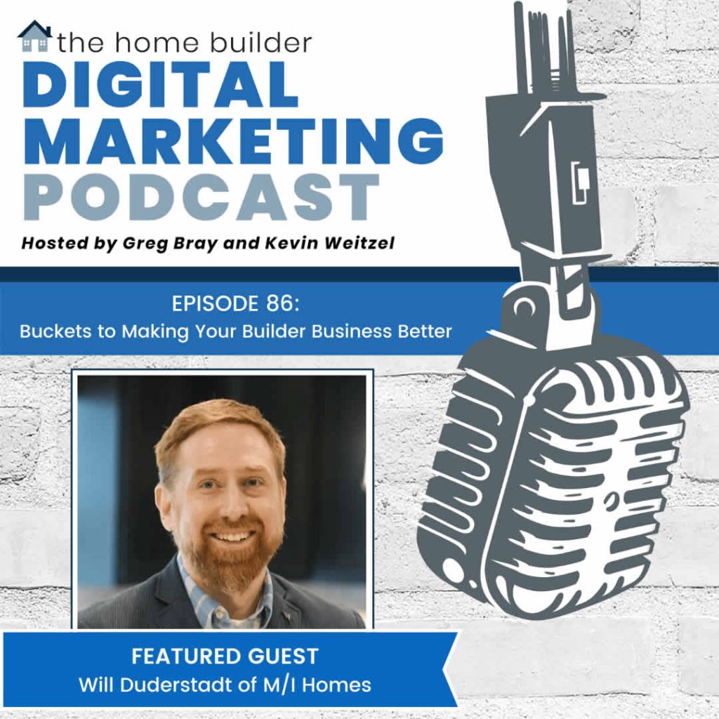 Will Duderstadt | Home Builder Digital Marketing Podcast Episode 86