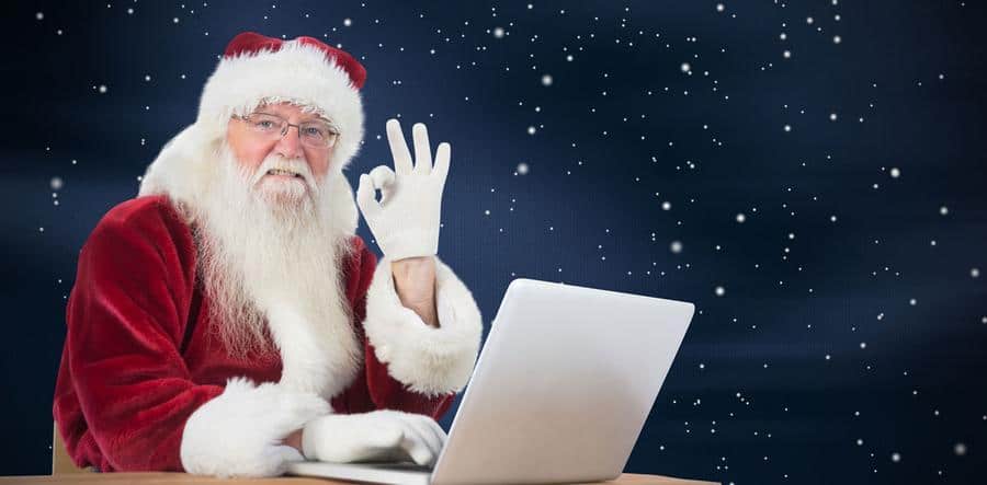 Santa-OK-Laptop