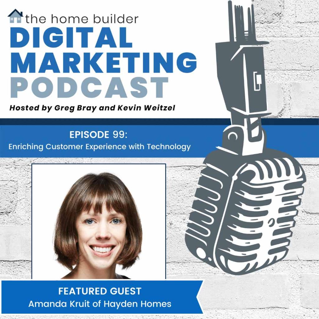 Amanda Kruit - The Home Builder Digital Marketing Podcast Episode 99
