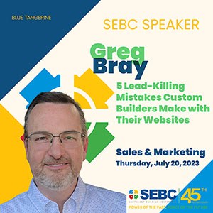 Headshot of Greg Bray, SEBC speaker and the SEBC logo