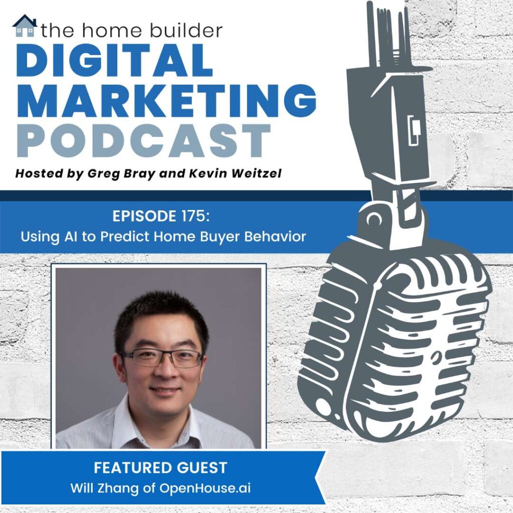 Will Zhang of OpenHouse.ai on The Home Builder Digital Marketing Podcast