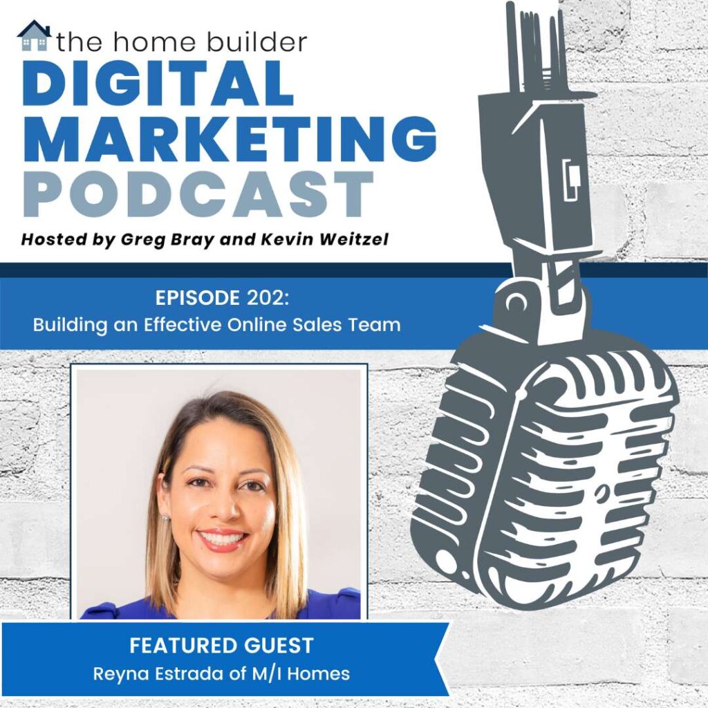Episode 202 - The Home Builder Digital Marketing Podcast - Reyna Estrada