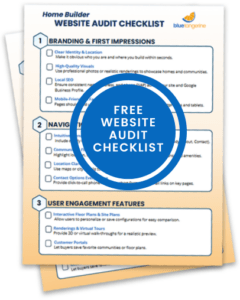 Free Home Builder Website Audit Checklist